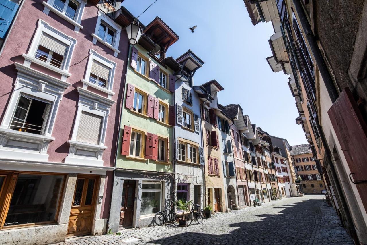 Duplex Allegro La Neuveville Exteriér fotografie